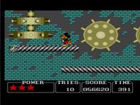 une photo d'Ã©cran de Castle of Illusion starring Mickey Mouse sur Sega Master System